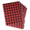 Lumberjack Plaid Binder Tab Divider - Set of 6 (Personalized)