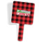 Lumberjack Plaid Hand Mirror (Personalized)