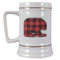 Lumberjack Plaid Beer Stein (Personalized)