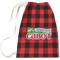 Lumberjack Plaid Laundry Bag (Personalized)