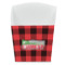 Lumberjack Plaid French Fry Favor Boxes (Personalized)