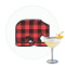 Lumberjack Plaid Printed Drink Topper (Personalized)
