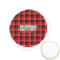 Lumberjack Plaid Printed Cookie Topper - 1.25" (Personalized)