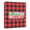 Lumberjack Plaid Canvas Print - 20x24 (Personalized)