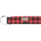 Lumberjack Plaid Neoprene Keychain Fob (Personalized)