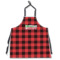 Lumberjack Plaid Apron Without Pockets w/ Name or Text