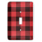 Lumberjack Plaid Light Switch Cover