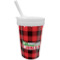 Lumberjack Plaid Sippy Cup with Straw (Personalized)