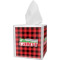 Lumberjack Plaid Tissue Box Cover (Personalized)