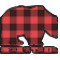 Lumberjack Plaid Graphic Decal - Custom Sizes (Personalized)