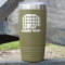 Lumberjack Plaid 20 oz Stainless Steel Tumbler - Olive - Single Sided (Personalized)