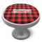 Lumberjack Plaid Cabinet Knob (Personalized)