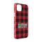 Lumberjack Plaid iPhone Case - Plastic - iPhone 14 Pro (Personalized)