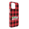 Lumberjack Plaid iPhone Case - Plastic - iPhone 13 Pro Max (Personalized)