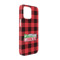 Lumberjack Plaid iPhone Case - Plastic - iPhone 13 Pro (Personalized)