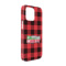 Lumberjack Plaid iPhone Case - Plastic - iPhone 13 (Personalized)