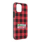 Lumberjack Plaid iPhone Case - Rubber Lined - iPhone 13 Pro Max (Personalized)