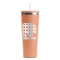 Lumberjack Plaid RTIC Everyday Tumbler with Straw - 28oz - Peach - Single-Sided (Personalized)