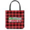 Lumberjack Plaid Canvas Tote Bag (Personalized)