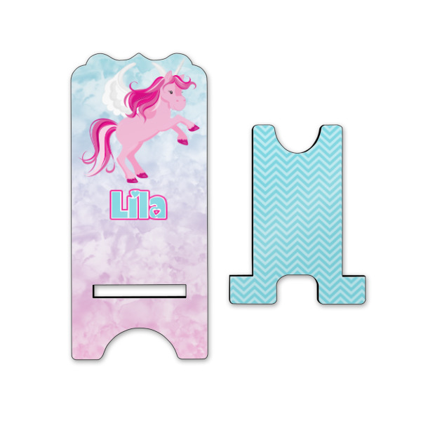Custom Design - Stylized Phone Stand - Front & Back - Small