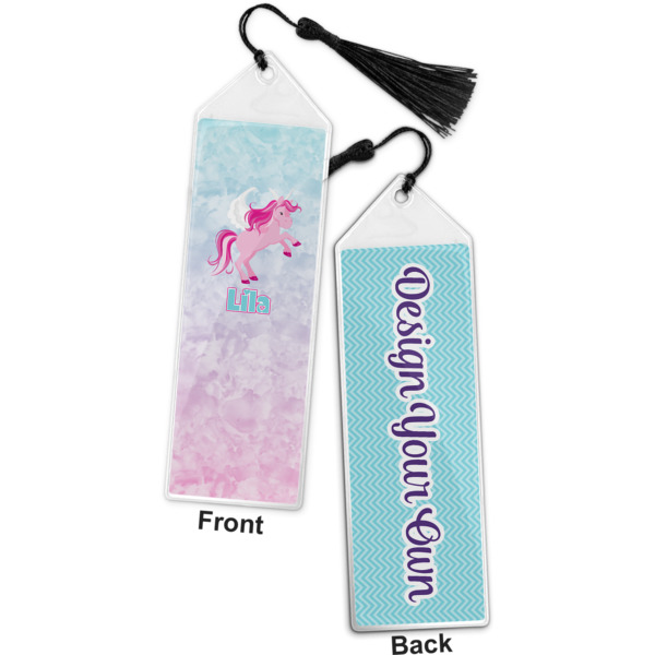 Custom Design - Bookmark w/ Tassel - Front and Back