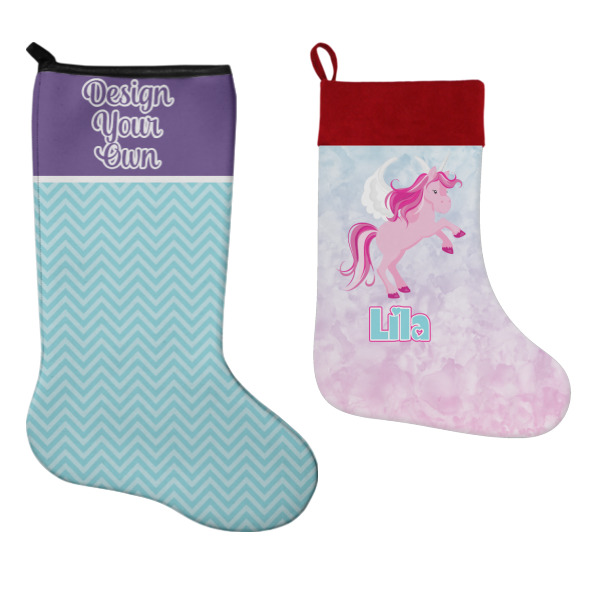 Custom Design - Stockings - Side by Side compare
