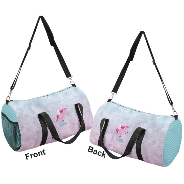 Custom Design - Duffle bag small front and back sides