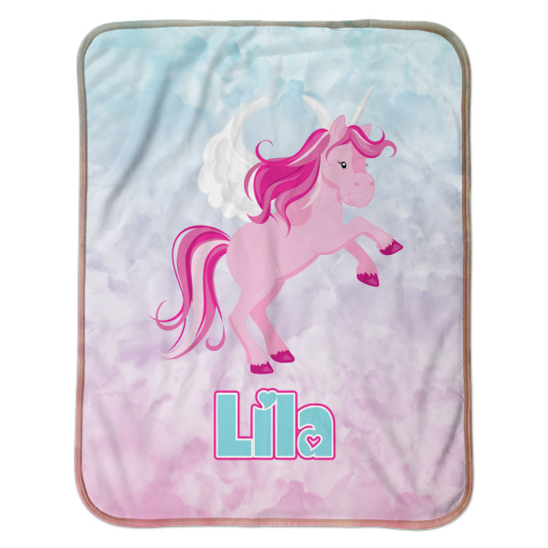 Custom Design - Baby Sherpa Blanket - Flat