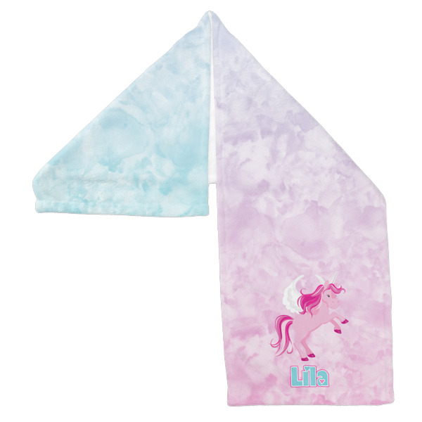 Custom Design - Sports Towel Folded - Both Sides Showing