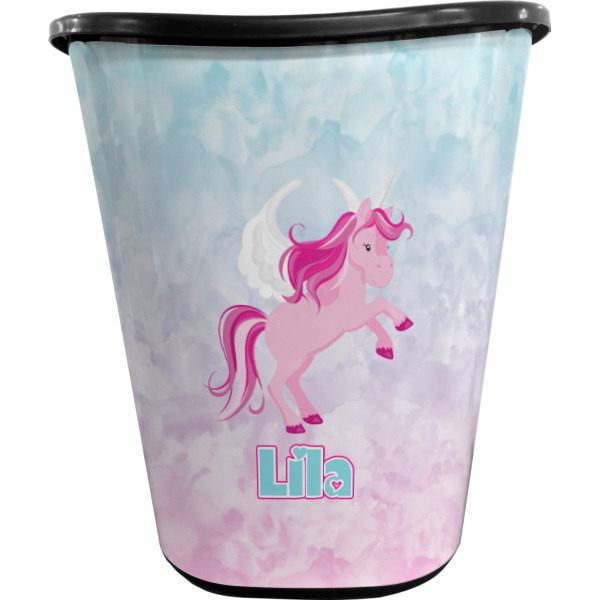 Custom Design - Waste Basket - Black - Front