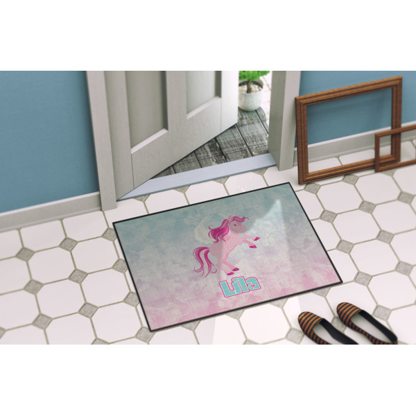 Custom Design - Door Mat - 24"x18" - Lifestyle - Porch