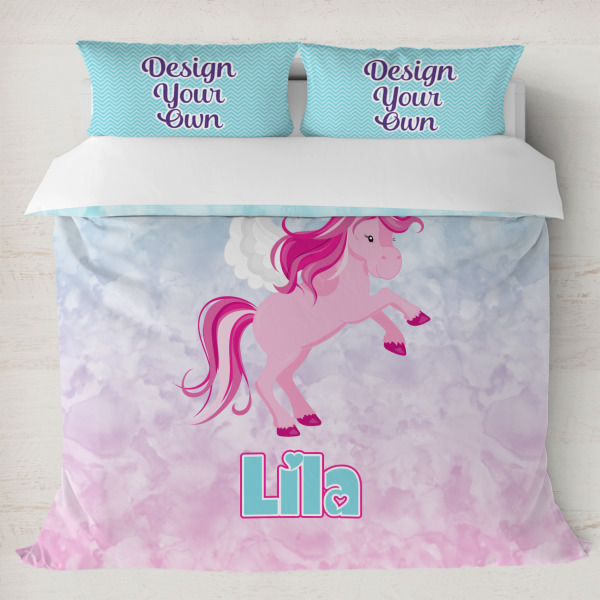 Custom Design Your Own Duvet Cover Set - King