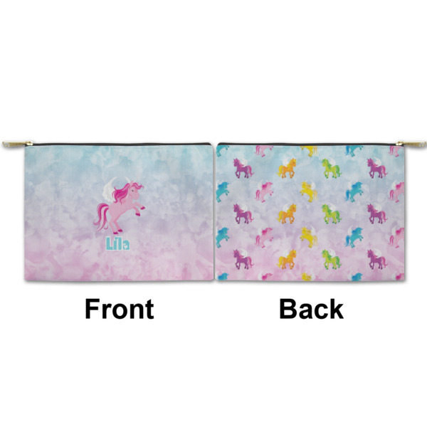 Custom Design - Small Zipper Pouch Approval (Front and Back)