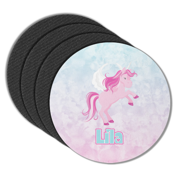 Custom Design - Round Coaster Rubber Back - Main