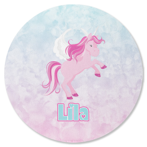 Custom Design - Round Coaster Rubber Back - Single