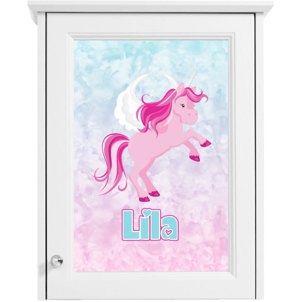 Custom Design - Single White Cabinet Decal