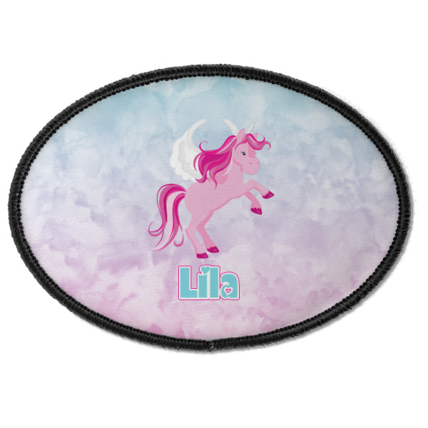 Custom Design - Iron On Patch - Oval - Front