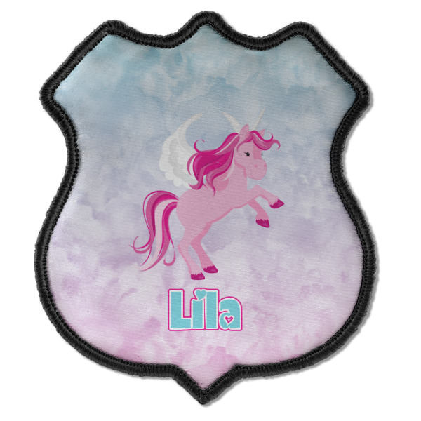 Custom Design - Iron On Patch - Shield - Style C - Front