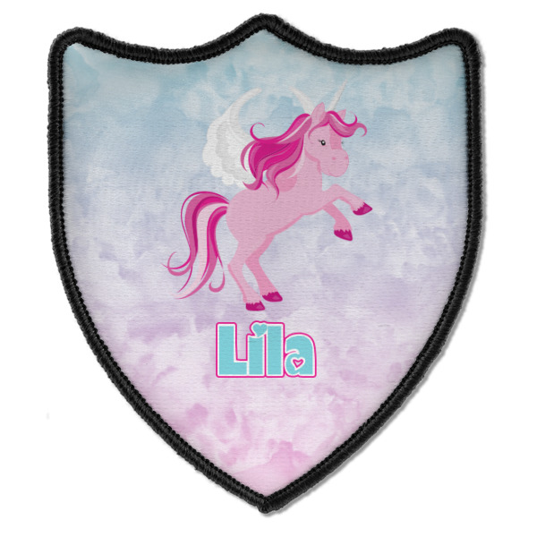 Custom Design - Iron On Patch - Shield - Style B - Front