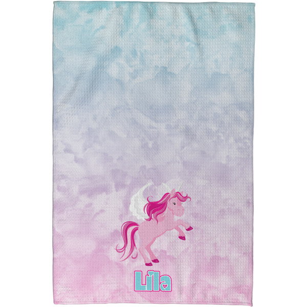 Custom Design - Waffle Weave Towel - Full Color Print - Approval Image
