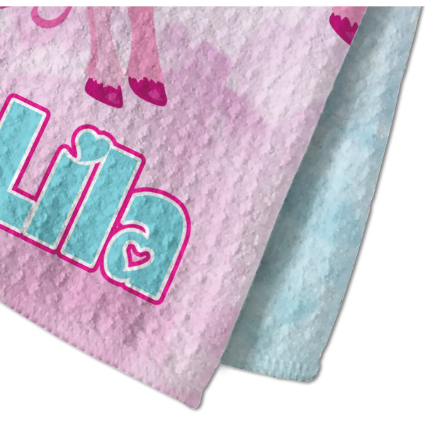 Custom Design - Waffle Weave Towel - Closeup of Material Image