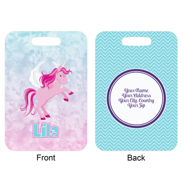 Custom Design - Metal Luggage Tag - Approval