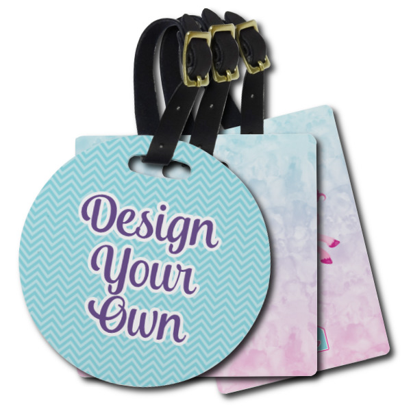 Custom Design Your Own Plastic Luggage Tag