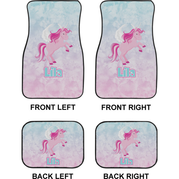 Custom Design - Car Floor Mats Set (2F + 2B)