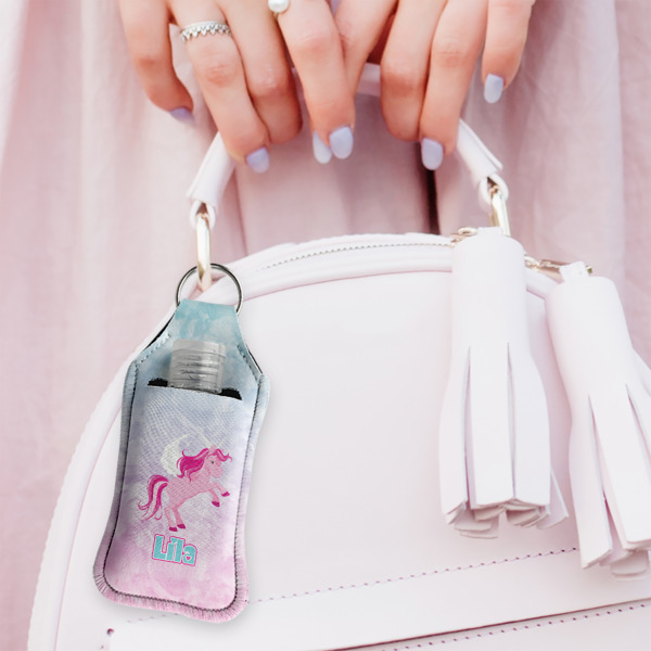 Custom Design - Sanitizer Holder Keychain - Large (LIFESTYLE)