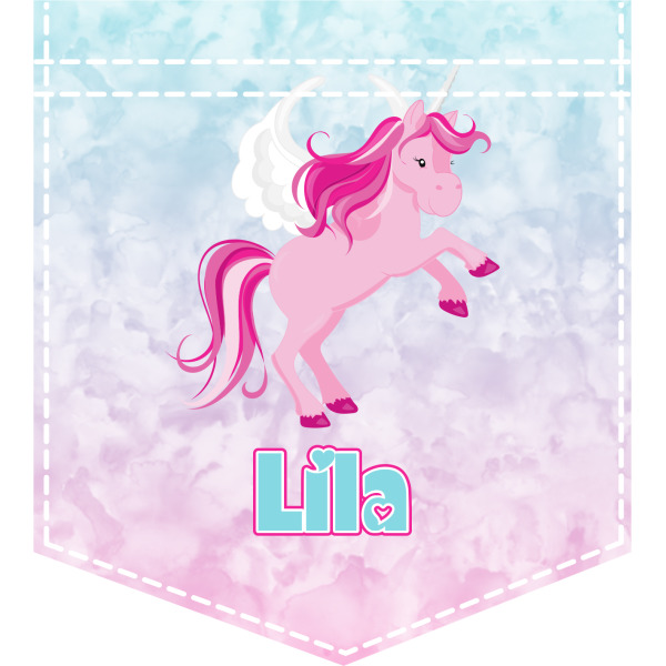 Custom Design Your Own Iron On Faux Pocket