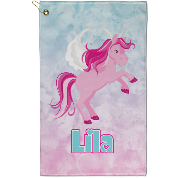 Custom Design Your Own Golf Towel - Poly-Cotton Blend - Small