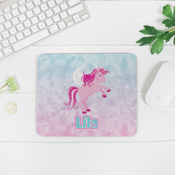Custom Design - Rectangular Mouse Pad - LIFESTYLE 2