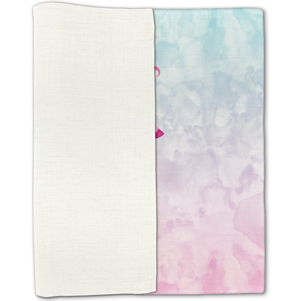 Custom Design - Linen Placemat - Folded Half