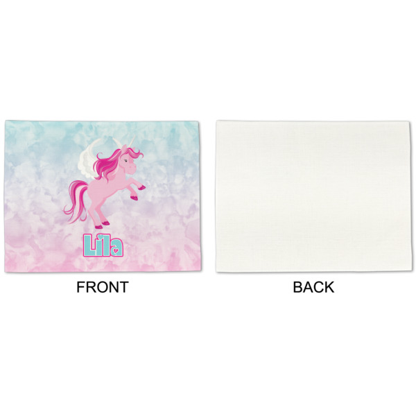 Custom Design - Linen Placemat - APPROVAL Single (single sided)